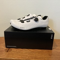 Fizik Tempo Overcurve R5 Bike Cycling Shoes White Size US 11.5 |EU 45.5| Boa Tie