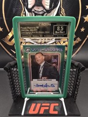 2023 UFC Donruss Optic Franklin Fertitta Opti Graphs Auto Green /5 CCG 9