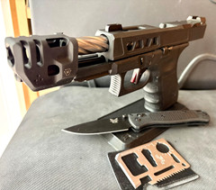 Glock 19 Gen 3 Slide w/ Compensator Zaffiri Precision Complete G19 Upper RMR Cut