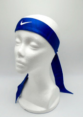Nike Dri-Fit Skinny Head Tie Blue Void/Game Royal/White Adult Unisex