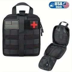 1000D Nylon MOLLE Tactical First Aid EMT Medic Pouch Large