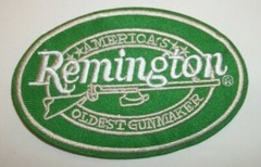 Remington Rifle~Embroidered Patch~4″ x 2 1/2″~Gun~2nd Amendment~2A~Iron Sew On