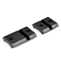 Warne Maxima Base Set For Weatherby Mark V Standard Matte Steel – M888875M