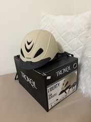 Troxel Liberty Duratec English Riding Helmet Tan Black