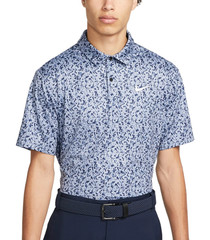 Nike Dri-FIT Tour Camo Golf Polo DR5306 493 Blue Various Sizes NWT