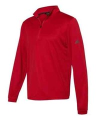 Adidas Lightweight Quarter-Zip Pullover Size S-4XL Golf Warmup Pullover UPF 50+