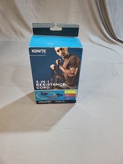 NIB Ignite Spri 3-in-1 Resistance Band Kit 3 Interchangeable Bands, 2 Handles📿