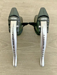 CAMPAGNOLO CHORUS BRAKE / SHIFTER SET 8 SPEED CARBON DOUBLE OR TRIPLE ERGO