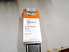 1156 Do-ItSnag Weight Mold 5/0 Treble