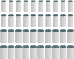 40Pcs Slip On Pool Cue Tips Replacement Kit, 4 Sizes Upgrade Pool Stick Tips for