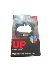 Up By Jawbone Black SMALL New Sealed! Tracks Walking, Sleeping, Eating. Free Ap