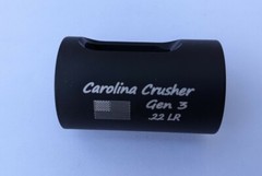 Wiland USA Carolina Crusher Compensator 22LR 1/2-28 Made in USA Anodized