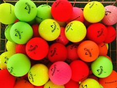 50 AAAA Callaway Assorted Color Used Golf Balls 5A-4A