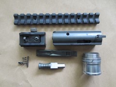 Tristar Raptor ATAC 12ga Parts Lot 12 Gauge Bolt, Piston, Rear Sight, Mount etc