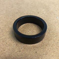 New Bike Bicycle Headset Spacer 1-1/8″ Varies Sizes 5pcs/Bag Black