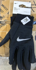Nike Therma Fit Gloves Men’s Running 1 pair black XL extra large touchscreen