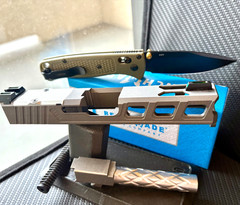 Slide For Glock 19 Gen 3 Trijicon RMR Cut Complete G19 Upper Tungsten FREE KNIFE
