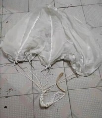 Aerospace Army Military Supply Cargo Drop Vintage Parachute Diameter 1.7m/5.57Ft