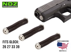 for Glock 26 27 33 39 Guide Rod Assembly Stainless Steel ISMI Recoil Springs