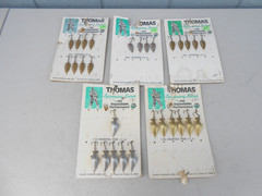 Large Lot Thomas Spinning Lures Cyclone S514 & Fighting Fish T109 New on Card