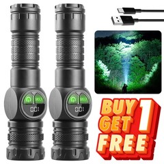 Super Bright LED Flashlight Rechargeable Tactical Flashlights LED Work Lights