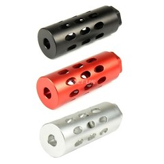 Aluminum Muzzle Brake Compensator 1/2×28 Thread for 223/.22LR