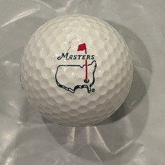 The Masters – Single Logo Golf Ball Vintage 80s Spalding Tour Edition – Rare