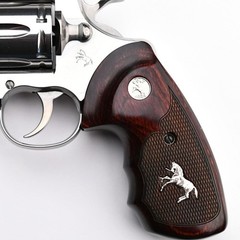 Altamont Colt Python Fingergroove Grips Designed to Drop-in fit on The Colt Pyth