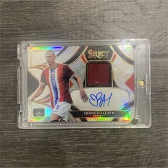 Erling Haaland Patch/Auto 2025-26 Panini Select Road to FIFA WC Soccer AM-EH