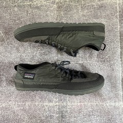 Men’s Patagonia Activist Smoked Green Gray Lace Up Lightweight Hiking Shoe Sz 11