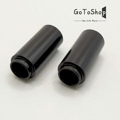 2 PK Fits standard Government 1911 models Recoil Spring Plug Stainless Black