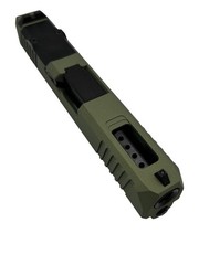 Turbo For G19 custom Slide Gen3NEW Cerakote Crocodile Complete W/ BLK Ported