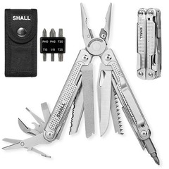 Multi Tool, 18-in-1 Multitool Pliers, Stainless Steel Multi-tool Pocket Knife…