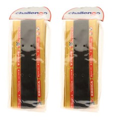 Challenge Eroica Open Tubular/Clincher Tires 700 x 30c PAIR Black/Brown NEW NOS