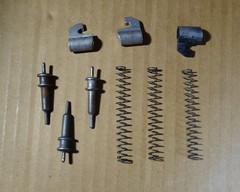 Raven, P 25, MP 25, Phoenix, firing pin assembly, fp, spring retainer, used