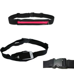 Waterproof Sport Runner Waist Bum Bag Running Jogging Belt Pouch Zip Fanny Pack