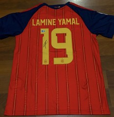 LAMINE YAMAL 2026 WORLD CUP SPAIN-BECKETT COA
