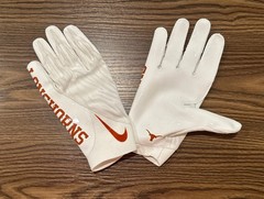 Nike Texas Longhorns Team Issued Vapor Knit 4.0 Football Gloves