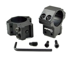 1″ INCH Dovetail Scope Rings, Medium Profile,Fits any Dovetail base inc 3/8″ 9mm