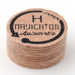 Navigator Automatic Brown 10 Layer Pigskin Leather Pool Cue Stick Tip – Hard
