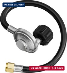 CALPOSE 28IN for Weber Hose and Regulator Kit, Grill Regulator and Hose for Webe