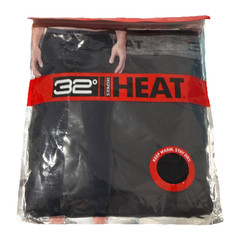 32 Degrees 32° Heat Men’s Base Layer Bottom Long Johns Black M Quick Dry
