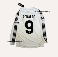 REAL MADRID 2009 2010 Champions League Home Jersey – Cristiano Ronaldo #9