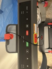 Sunny SF-T7909 Electric Treadmill Black Incline Timer Foldaway Compact Home Use
