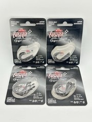 Berkley Fusion Offset Circle Hook Size 3/0 – 4/0 -5/0 – 6/0 LOT OF 4 PACKS