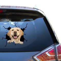 Yellow Labrador Retriever Stickers Chocolate Labrador Retriever Gifts Waterproof
