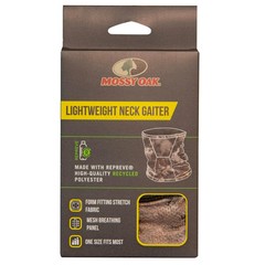 Camouflage Lightweight Neck Gaiter Mossy Oak Elements Terra Gila OSFM New Pack!