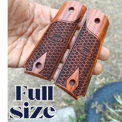 Grip for 1911 SIG SAUER (Full Size Grips) All bands heartwood Auspicious wood