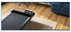 Treadmill Electric Foldaway Compact Treadmill, LED Display, Black, 1 Program