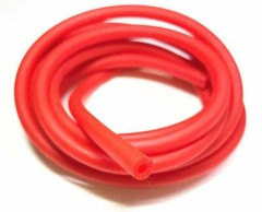 1/4inch Latex tubing EEL Lure Fishing Hook Tube jig – length / color select